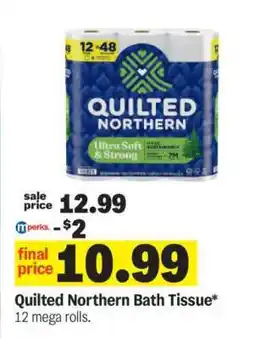 Meijer Quilted Northern Bath Tissue offer