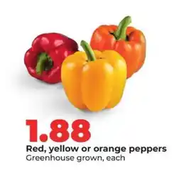 Hy-Vee Red, Yellow Or Orange Peppers offer