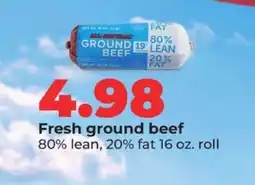 Hy-Vee Fresh ground beef offer
