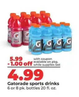 Hy-Vee Gatorade Sports Drinks offer