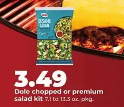 Hy-Vee Dole Chopped or Premium Salad Kit offer