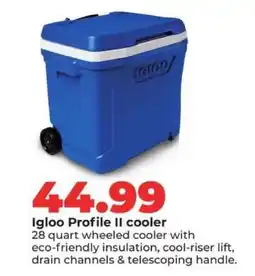 Hy-Vee Igloo Profile II Cooler offer