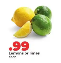 Hy-Vee Lemons Or Limes offer