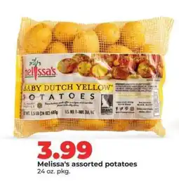 Hy-Vee Melissa's assorted potatoes offer