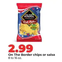 Hy-Vee On The Border chips or salsa offer