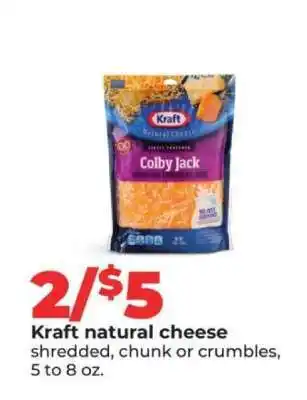 Hy-Vee Kraft Natural Cheese offer