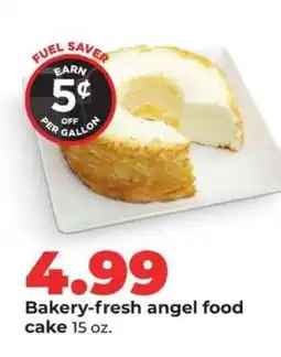 Hy-Vee Bakery fresh angel food cake offer