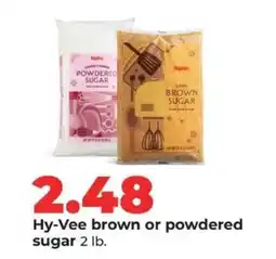 Hy-Vee Hy-Vee brown or powdered sugar offer
