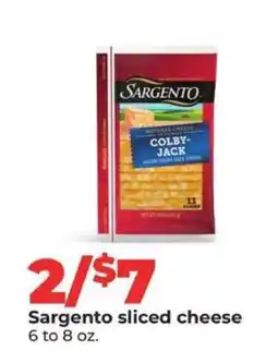 Hy-Vee Sargento Sliced Cheese offer