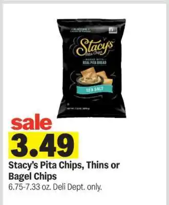 Meijer Stacy's Pita Chips, Thins or Bagel Chips offer