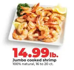 Hy-Vee Jumbo Cooked Shrimp offer