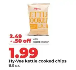 Hy-Vee Hy-Vee kettle cooked chips offer