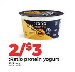 Hy-Vee Ratio Protein Yogurt offer