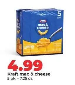 Hy-Vee Kraft Mac & Cheese offer