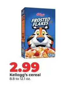 Hy-Vee Kellogg's Cereal offer