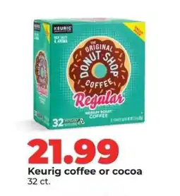Hy-Vee Keurig coffee or cocoa offer