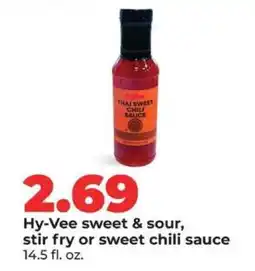 Hy-Vee Hy-Vee sweet & sour, stir fry or sweet chili sauce offer