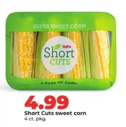 Hy-Vee Short Cuts sweet corn offer
