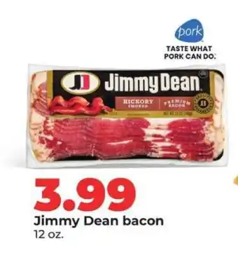 Hy-Vee Jimmy Dean Bacon offer