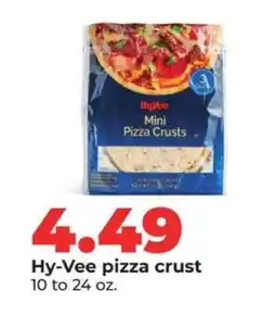 Hy-Vee Hy-Vee pizza crust offer