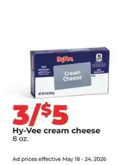 Hy-Vee Hy-Vee cream cheese offer