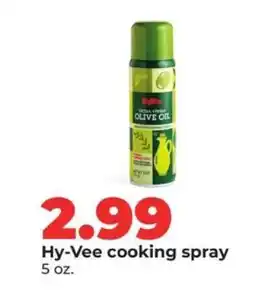Hy-Vee Hy-Vee cooking spray offer