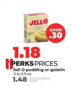 Hy-Vee Jell-O Pudding or Gelatin offer