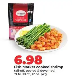 Hy-Vee Fish Market cooked shrimp offer