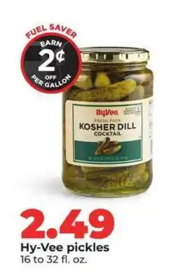 Hy-Vee Hy-Vee pickles offer