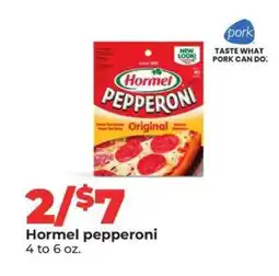 Hy-Vee Hormel Pepperoni offer