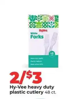 Hy-Vee Hy-Vee heavy duty plastic cutlery offer