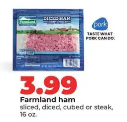 Hy-Vee Farmland Ham offer