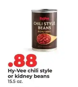 Hy-Vee Hy-Vee chili style or kidney beans offer