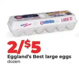 Hy-Vee Eggland's Best Large Eggs offer