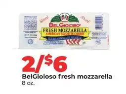 Hy-Vee BelGioioso Fresh Mozzarella offer