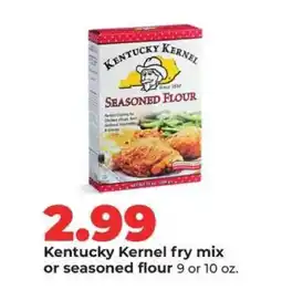 Hy-Vee Kentucky Kernel fry mix or seasoned flour offer