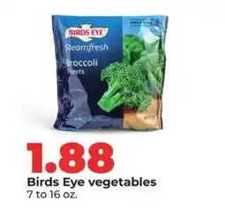 Hy-Vee Birds Eye Vegetables offer