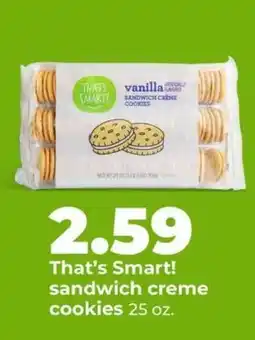Hy-Vee That's Smart! sandwich crème cookies offer