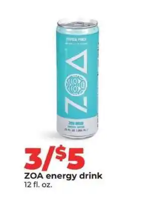 Hy-Vee ZOA energy drink offer