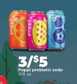Hy-Vee Poppi Prebiotic Soda offer