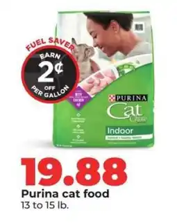 Hy-Vee Purina Cat Food offer