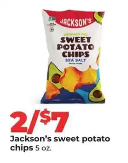 Hy-Vee Jackson's Sweet Potato Chips offer
