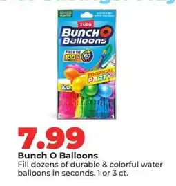 Hy-Vee Bunch 'O Balloons offer