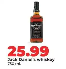 Hy-Vee Jack Daniel's Whiskey offer