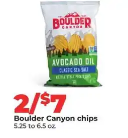 Hy-Vee Boulder Canyon Chips offer