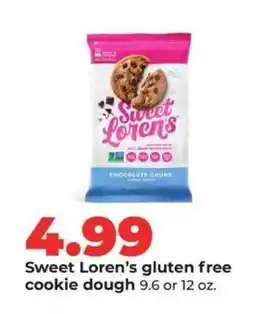 Hy-Vee Sweet Loren's Gluten Free Cookie Dough offer