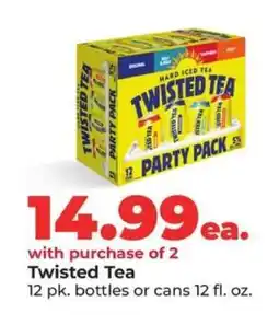 Hy-Vee Twisted Tea offer