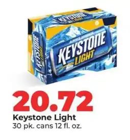 Hy-Vee Keystone Light offer
