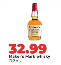 Hy-Vee Maker's Mark Whisky offer