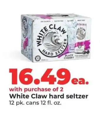 Hy-Vee White Claw Hard Seltzer offer
